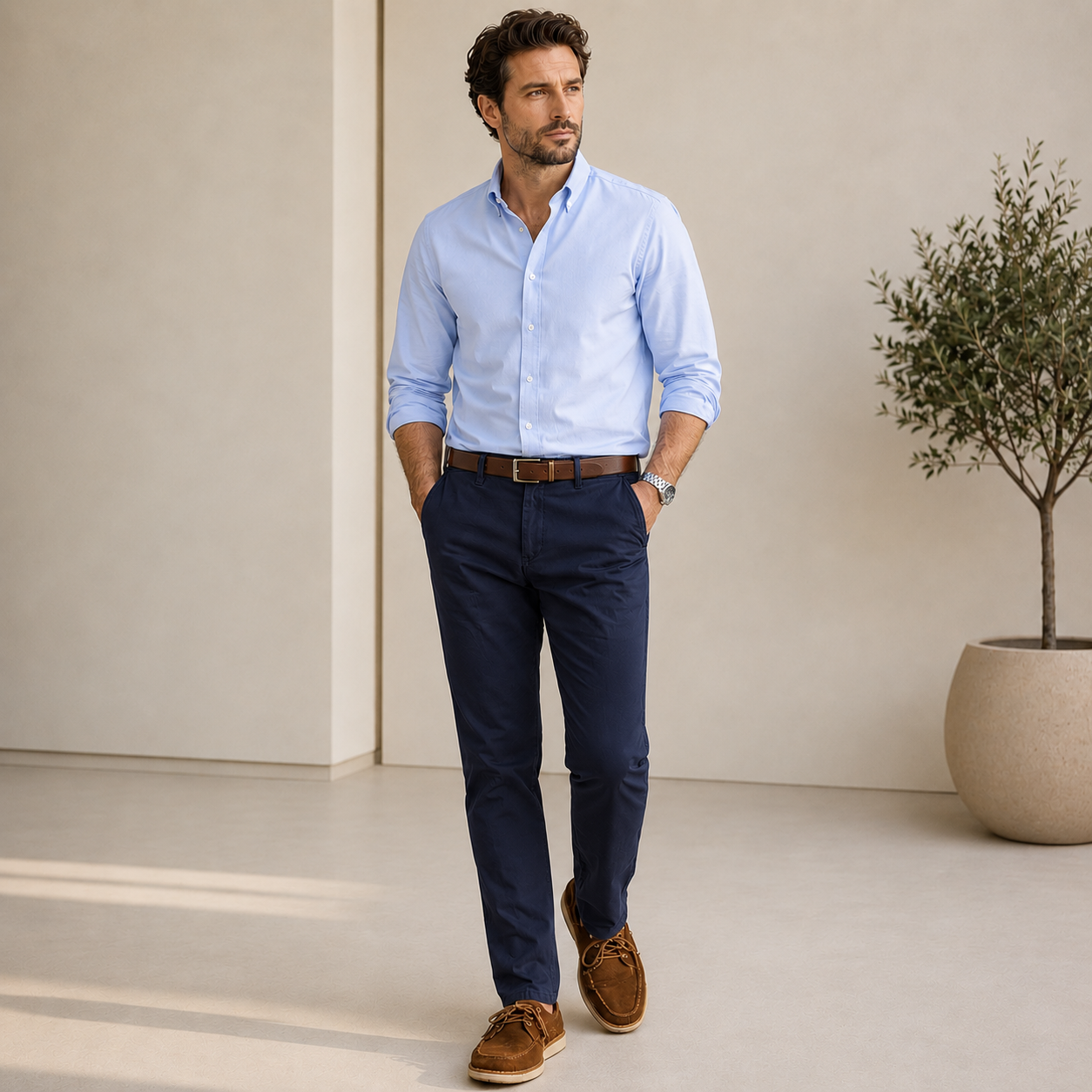 Pantalones chinos - Álamo
