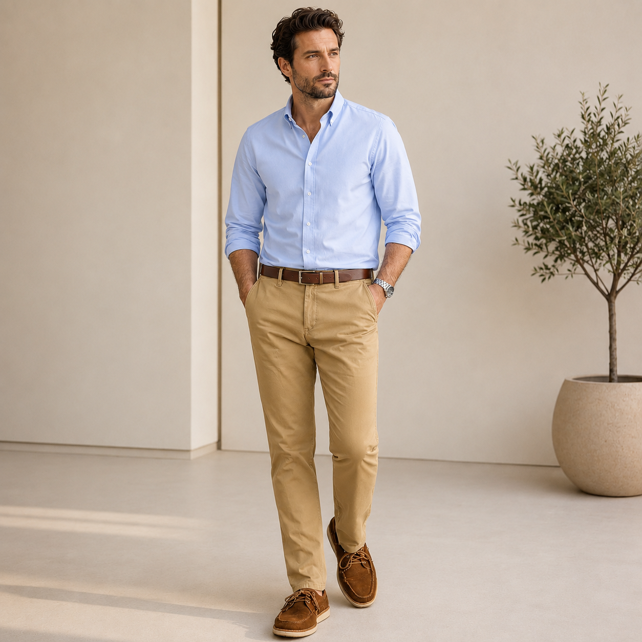Pantalones chinos - Álamo