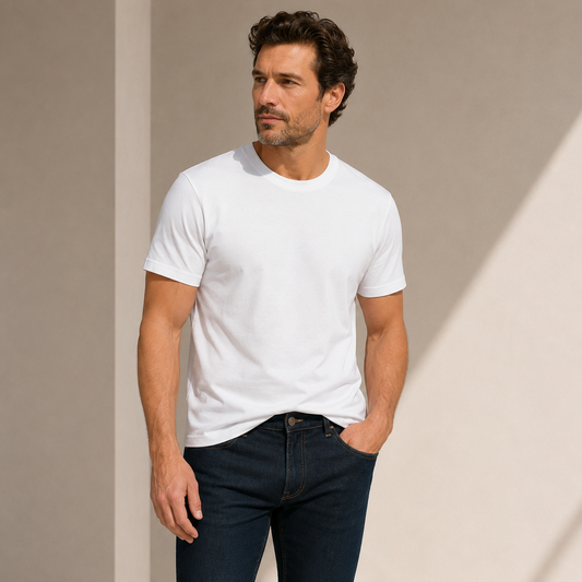 Camiseta básica Blanca - Ashton