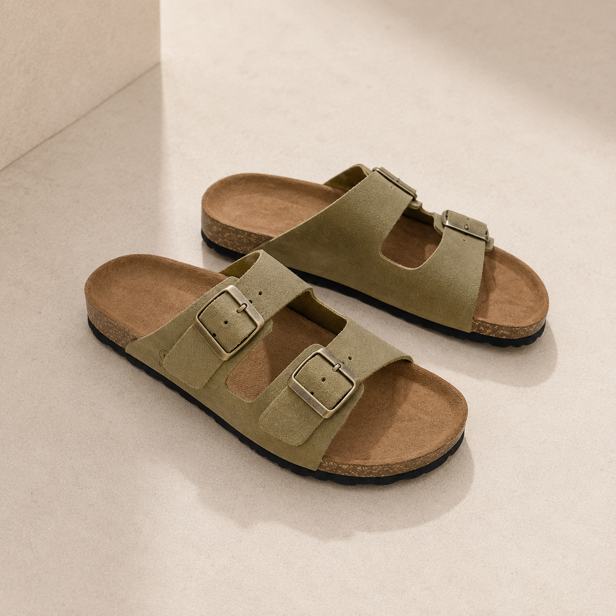 Sandalia de piel - Heritage
